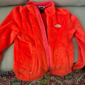 Bright Coral Women’s North Face Jacket
